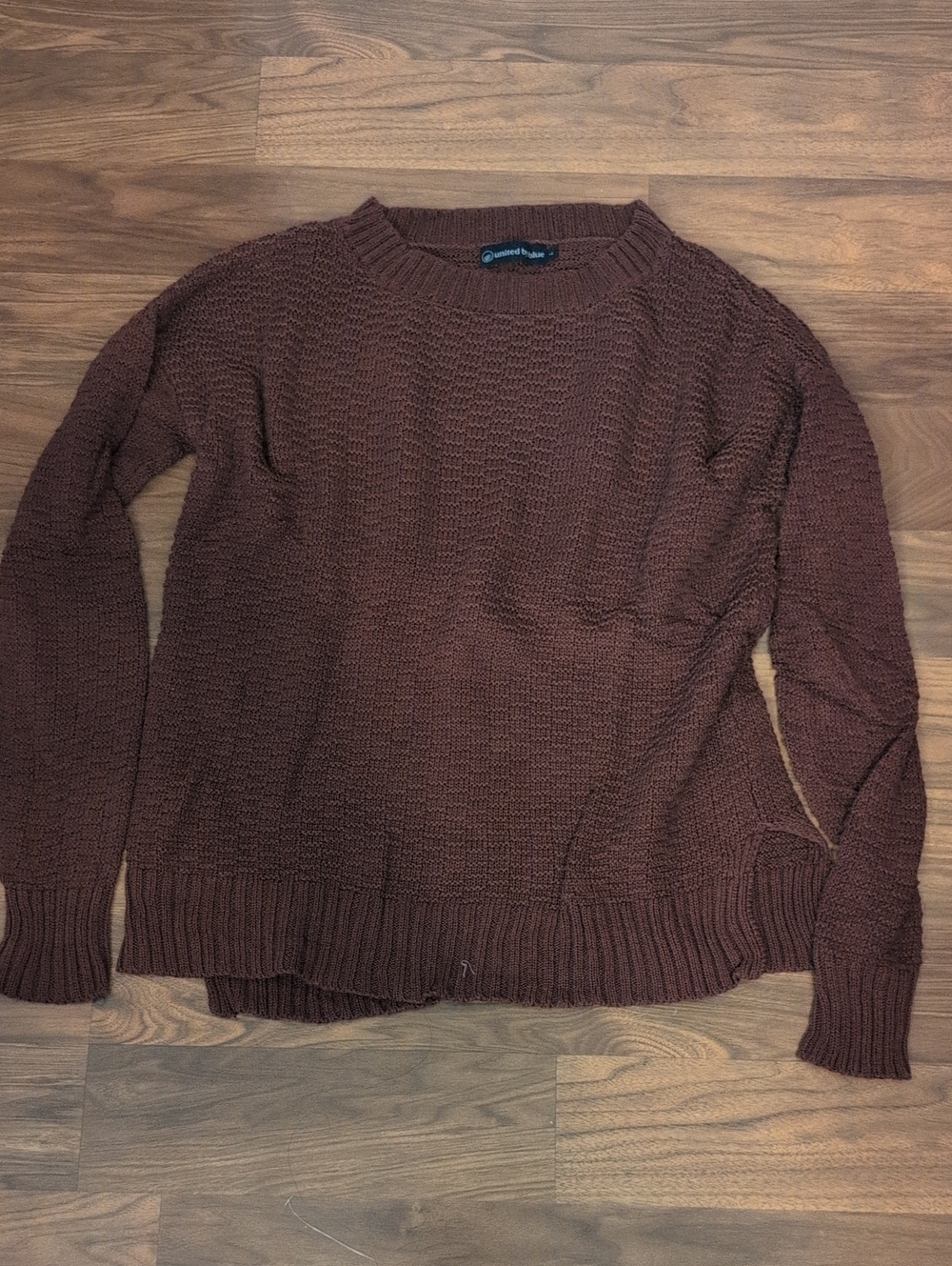 United By Blue Men's Crewneck Sweater - Brown